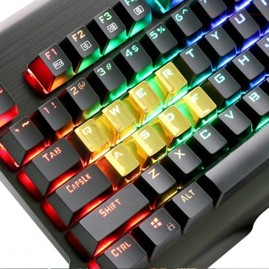 Redragon 12-delige PBT Double‑Shot Keycaps – Metallic Rood (Backlight‑Ready)