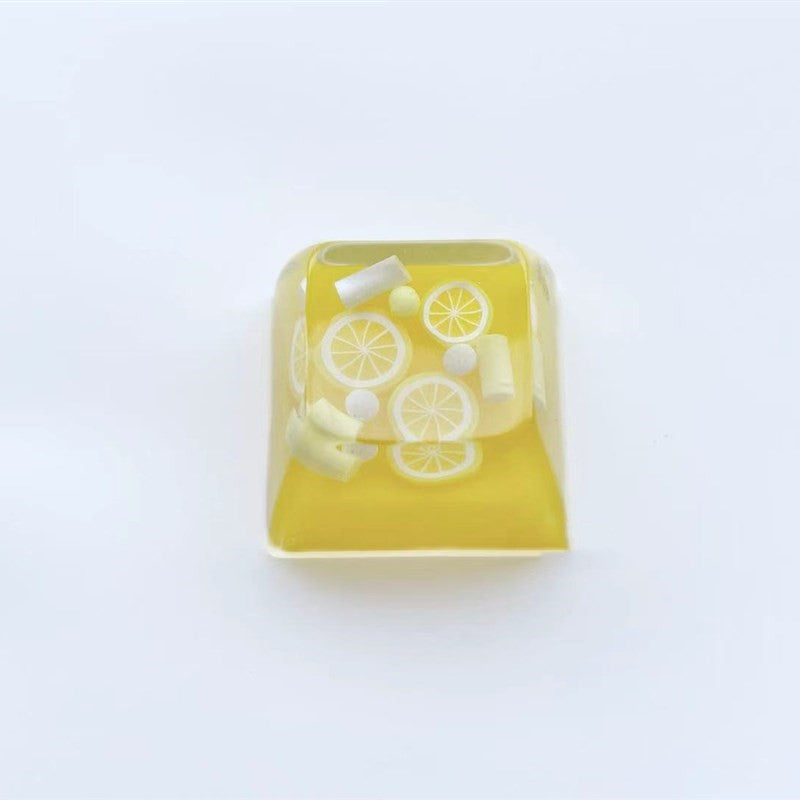 Gepersonaliseerde Fruitvormige Resin Keycap – Powcaps