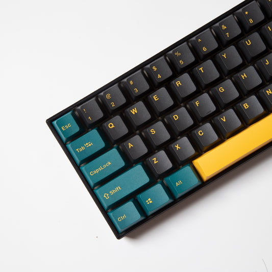 Highly PBT Sublimation Mars Green Keycaps – 136-toetsen OEM-set