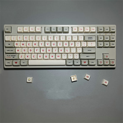 Pixel Video Game Theme – Sublimation PBT Keycaps (OEM/XDA)