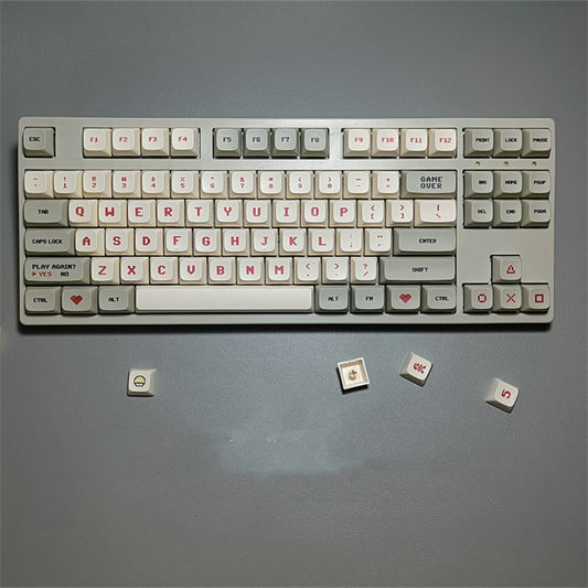 Pixel Video Game Theme – Sublimation PBT Keycaps (OEM/XDA)
