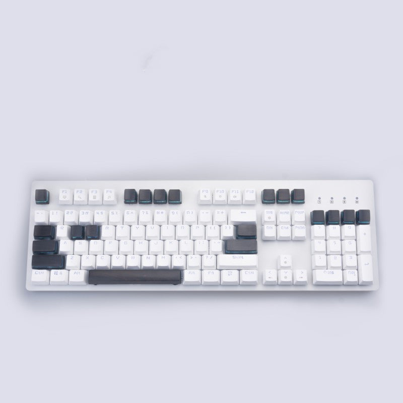 Tastenkappen aus Ebenholz-Harz – Massivholz (R1–R4)