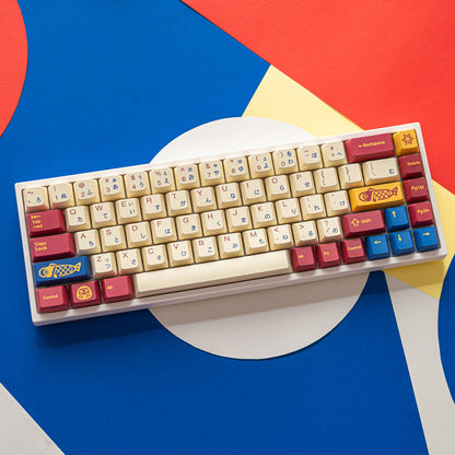 PBT Keycap Set (144 stuks) – Dye‑Sublimatie voor Mechanische Toetsenborden