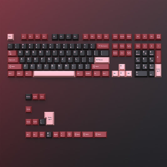 PBT Keycaps Drie‑Kleuren – Volledige Set (>98 toetsen) | Powcaps
