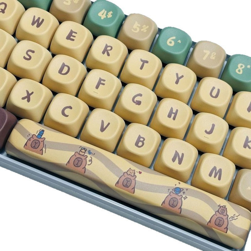 Capabala Girl MOA Height Keycap Set – 130 keycaps voor mechanische toetsenborden