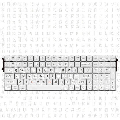 Original Theme keycaps voor mechanische toetsenborden (68/100) – hitte‑sublimatie
