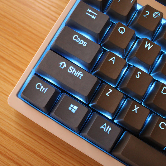 Transparante OEM 104 Keyboard Keycaps