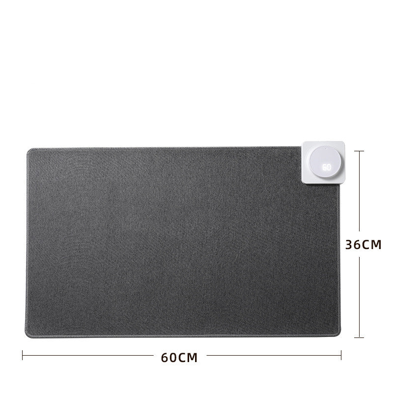 Powcaps Verwarmde Muismat & Bureaumat JR-CY335 (35–60°C) met Timer en USB-uitgangen