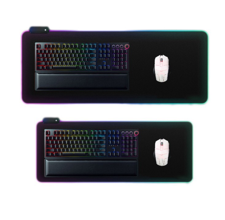 LED RGB Verlichte Gaming Muismat – Large ‘Eat Chicken’