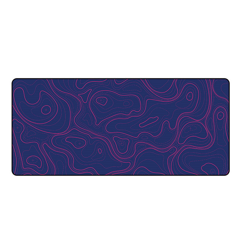 Simple Table Mat Office Desk Mat – Line muismat (900x400 mm, 4 mm)