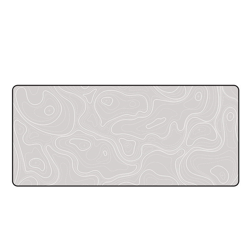 Simple Table Mat Office Desk Mat – Line muismat (900x400 mm, 4 mm)