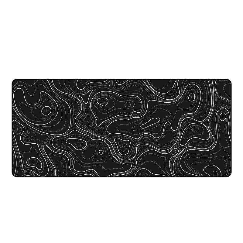 Simple Table Mat Office Desk Mat – Line muismat (900x400 mm, 4 mm)