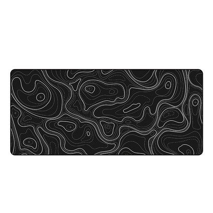 Simple Table Mat Office Desk Mat – Line muismat (900x400 mm, 4 mm)