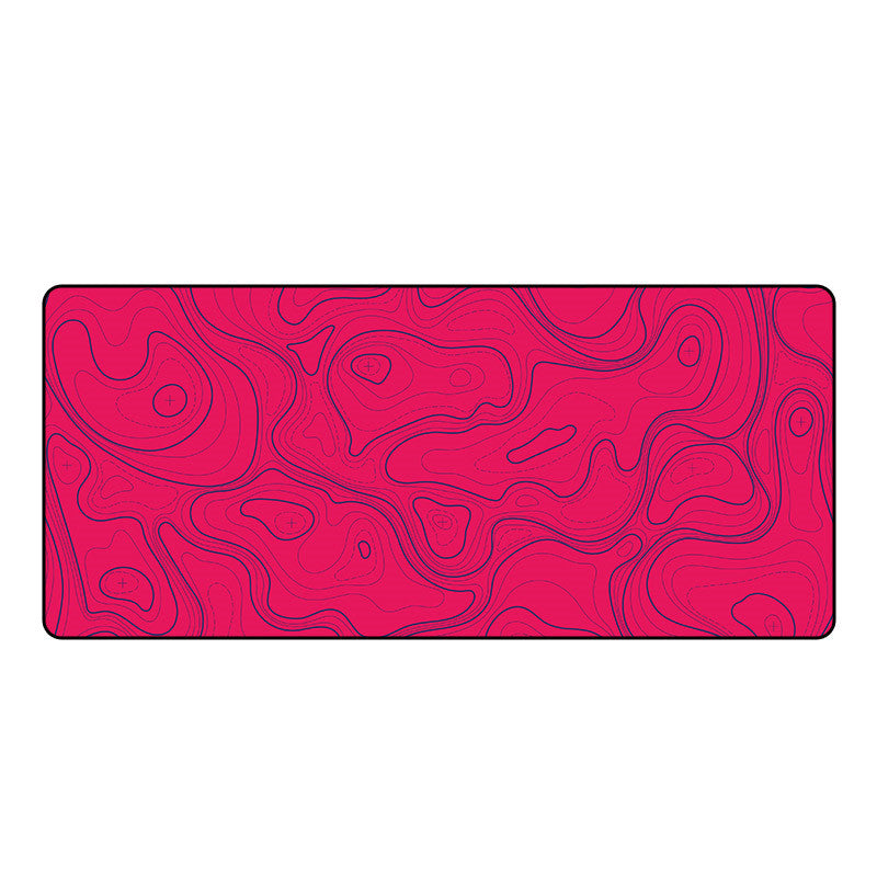 Simple Table Mat Office Desk Mat – Line muismat (900x400 mm, 4 mm)