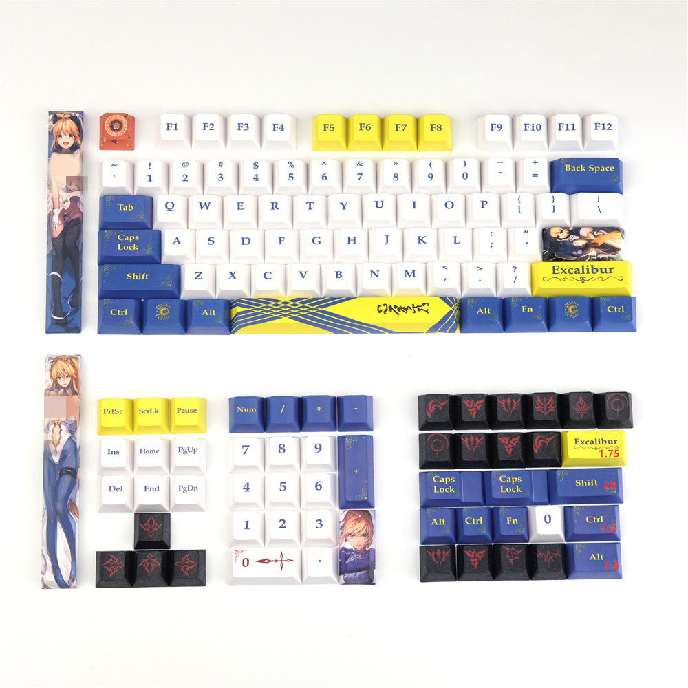 Altoria PBT Dye‑Sublimation Keycaps – Small Full Set