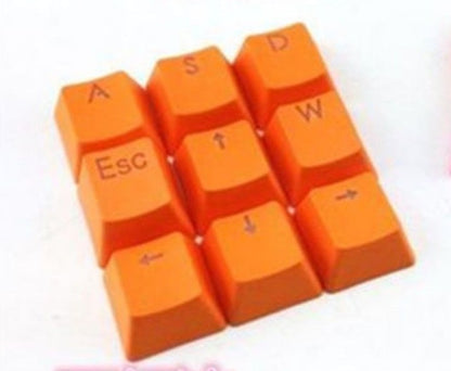 Redragon 12-delige PBT Double‑Shot Keycaps – Metallic Rood (Backlight‑Ready)
