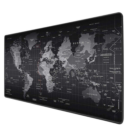 Gaming Computer Pad Large World Map Mouse Mat – Grote Bureaumat