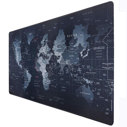 Gaming Computer Pad Large World Map Mouse Mat – Grote Bureaumat