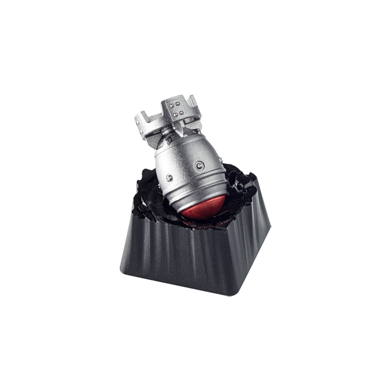 Anode Metal Mechanical Keyboard Translucent Keycap – Aluminium (1 stuk)