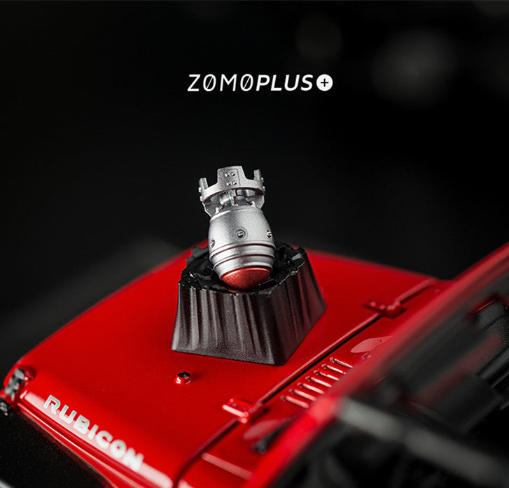 Anode Metal Mechanical Keyboard Translucent Keycap – Aluminium (1 stuk)