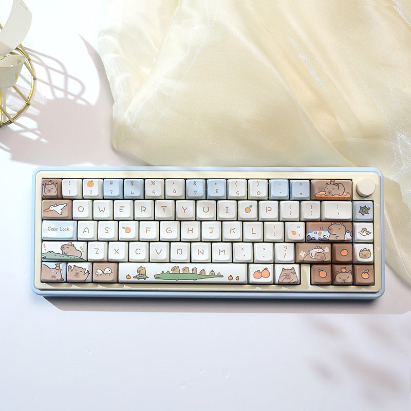 High-level Capybara Keycaps (138-toetsen) – Powcaps
