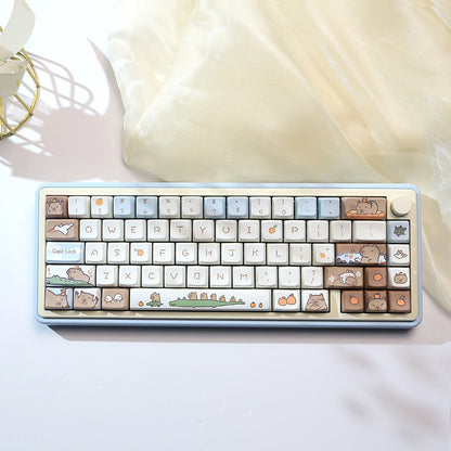 High-level Capybara Keycaps (138-toetsen) – Powcaps