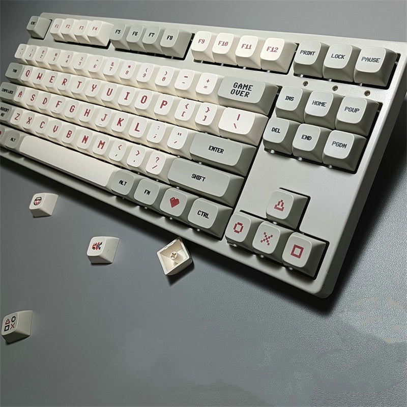 Pixel Video Game Theme – Sublimation PBT Keycaps (OEM/XDA)