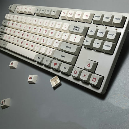 Pixel Video Game Theme – Sublimation PBT Keycaps (OEM/XDA)