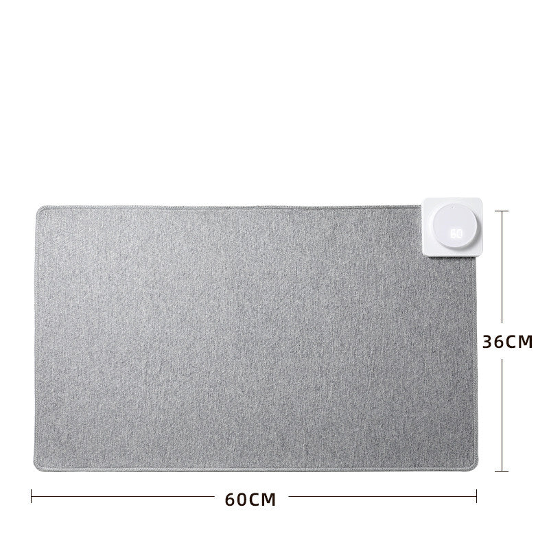 Powcaps Verwarmde Muismat & Bureaumat JR-CY335 (35–60°C) met Timer en USB-uitgangen