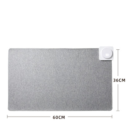 Powcaps Verwarmde Muismat & Bureaumat JR-CY335 (35–60°C) met Timer en USB-uitgangen