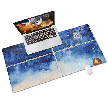 Powcaps Desk Mat 40x80 – Watercolor Meteor