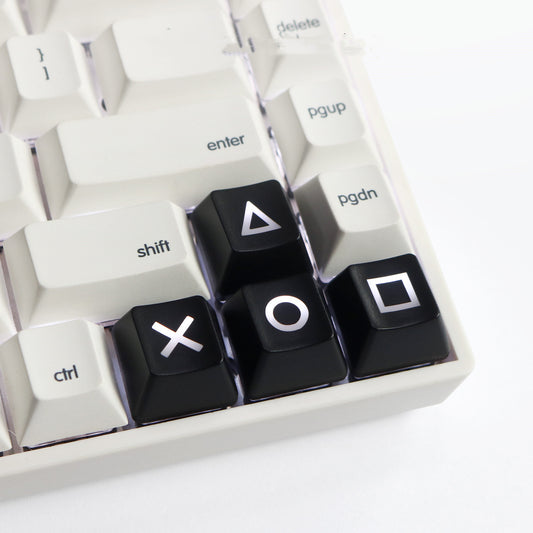 Keyboard Personality Translucent Keycaps – R1 PS (4 stuks)
