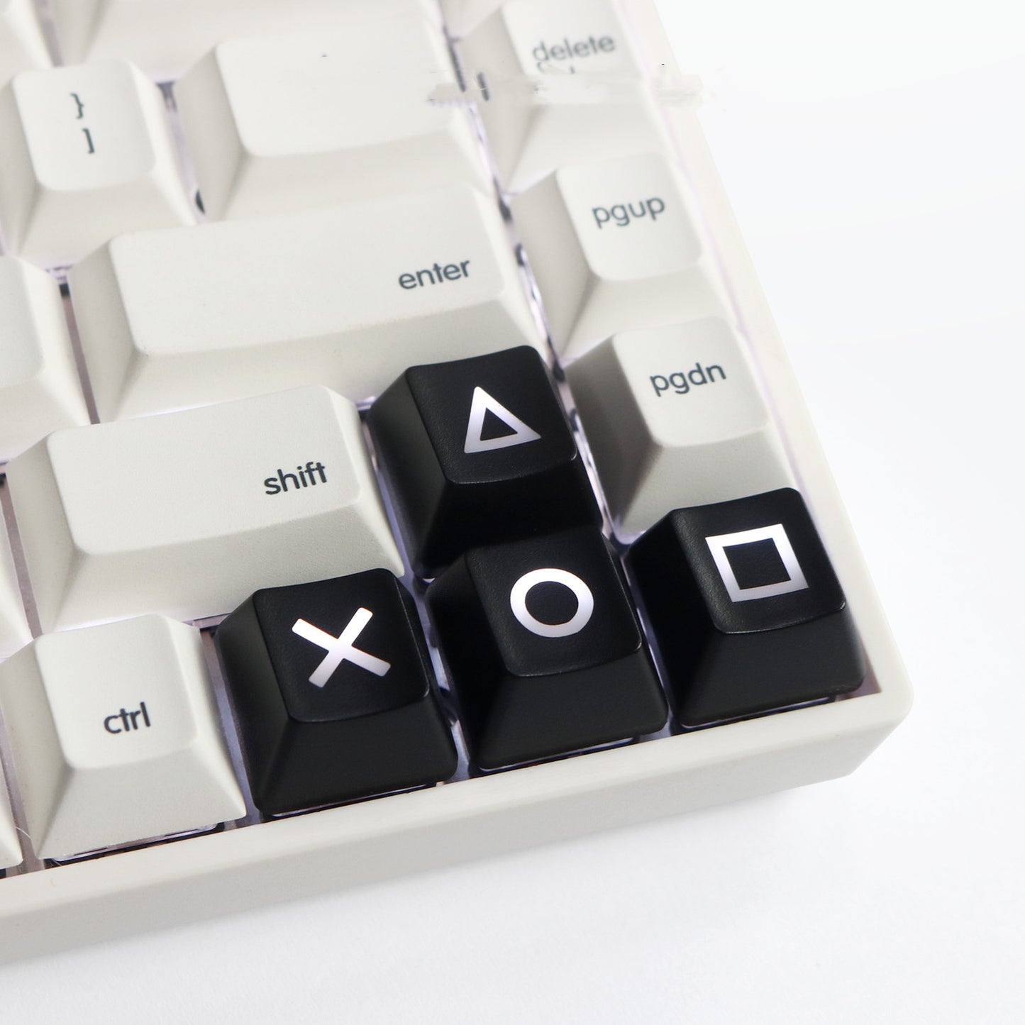 Keyboard Personality Translucent Keycaps – R1 PS (4 stuks)