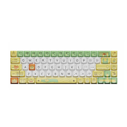 Original Theme keycaps voor mechanische toetsenborden (68/100) – hitte‑sublimatie