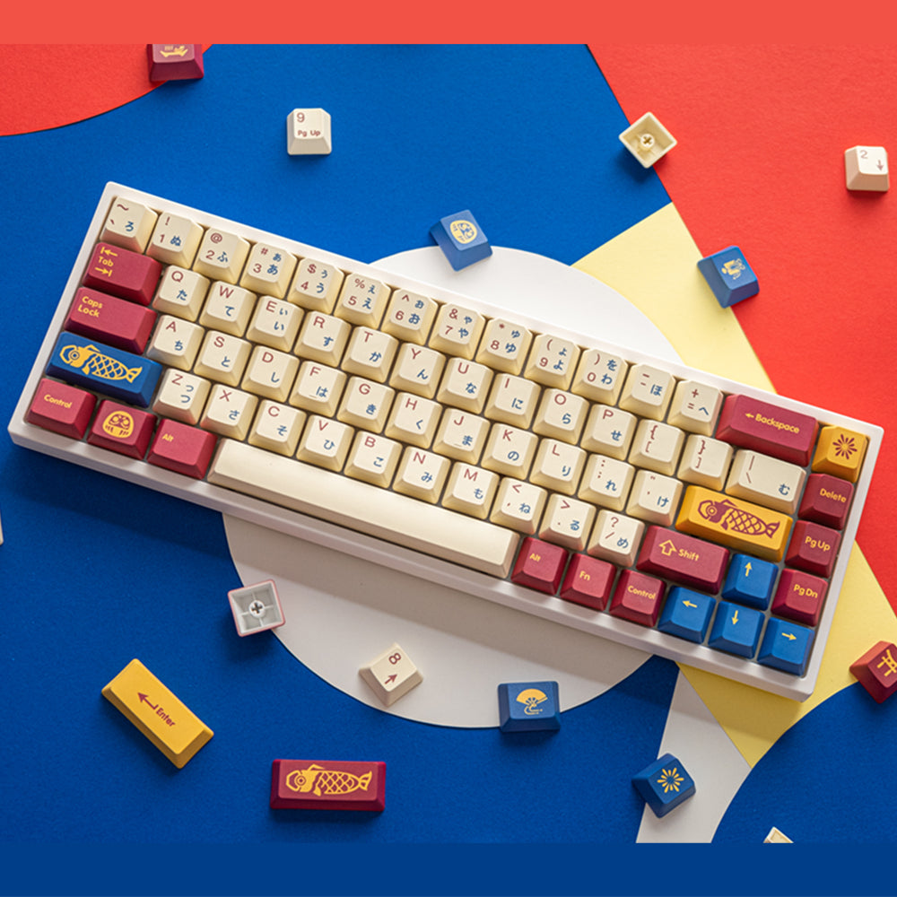 PBT Keycap Set (144 stuks) – Dye‑Sublimatie voor Mechanische Toetsenborden
