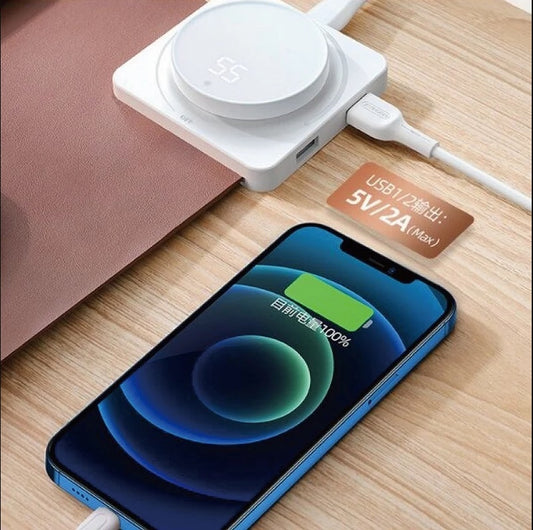 Powcaps Verwarmde Muismat & Bureaumat JR-CY335 (35–60°C) met Timer en USB-uitgangen