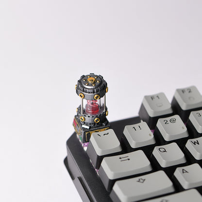 Handgemaakte Transparante Resin Keycap (Gepersonaliseerd)