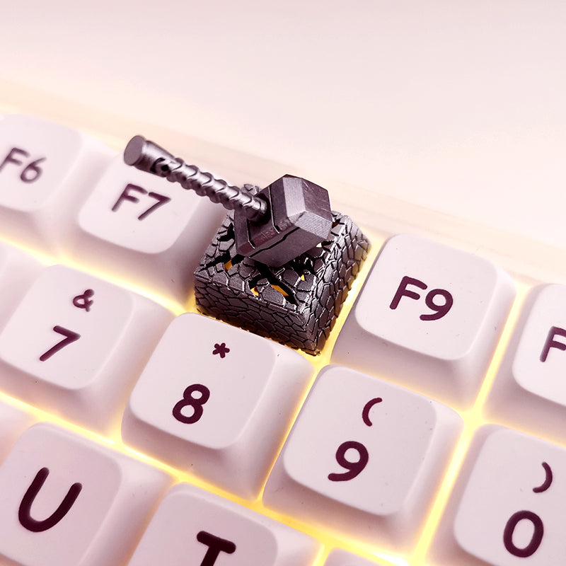 Fashionable Magnetische Lichtdoorlatende 3D Resin Keycaps