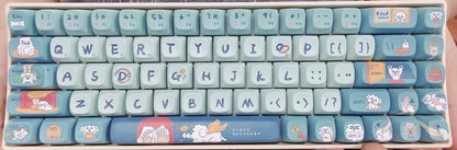 Original Theme keycaps voor mechanische toetsenborden (68/100) – hitte‑sublimatie