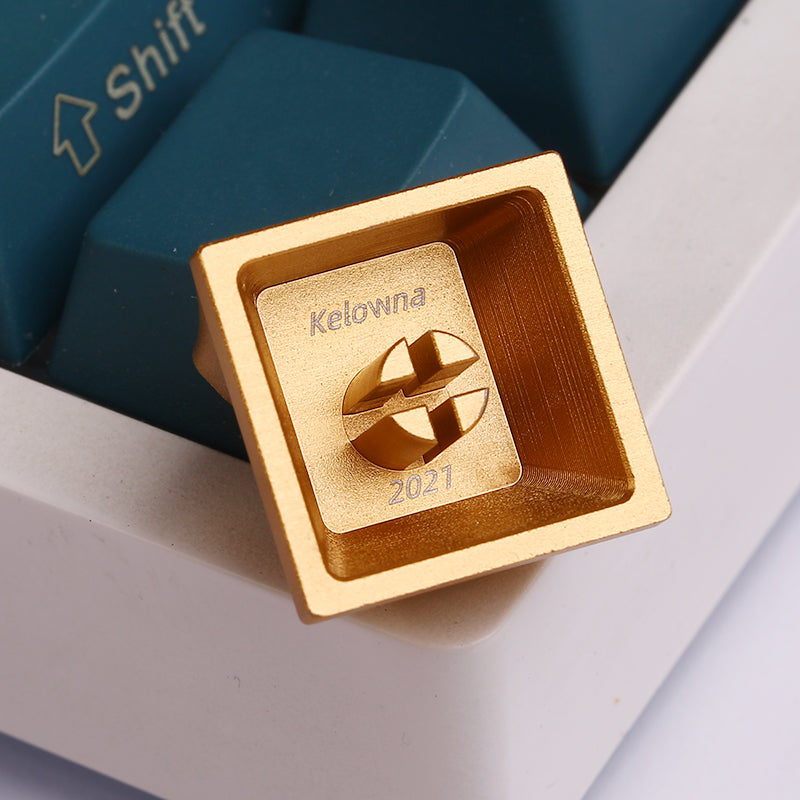 CNC-gefräste Tastenkappen aus Aluminiumoxid – Minimalistisches Upgrade für Ihre mechanische Tastatur