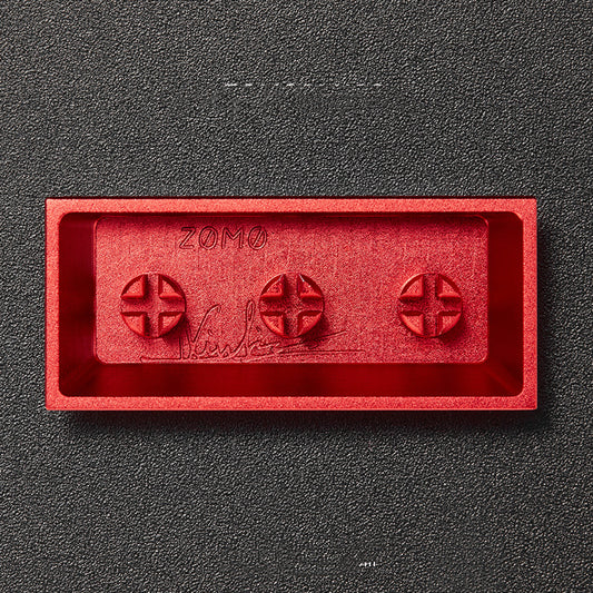 Aluminium Craftsman Mechanical Keyboard Keycap (Rood) | Powcaps