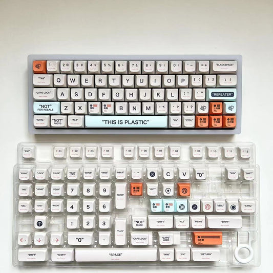 Plastic Keycaps XDA Height – 140‑delige PBT Dye‑Sub Set