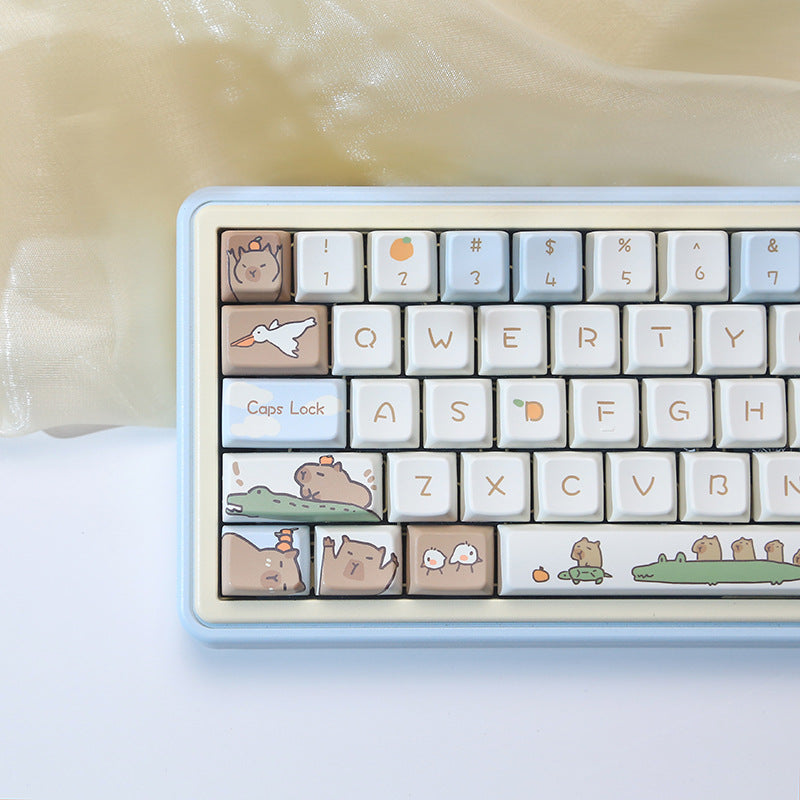High-level Capybara Keycaps (138-toetsen) – Powcaps