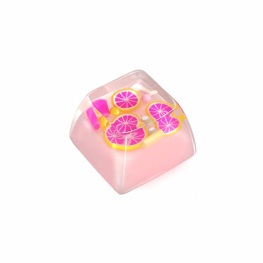 Gepersonaliseerde Fruitvormige Resin Keycap – Powcaps