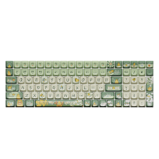 Original Theme keycaps voor mechanische toetsenborden (68/100) – hitte‑sublimatie