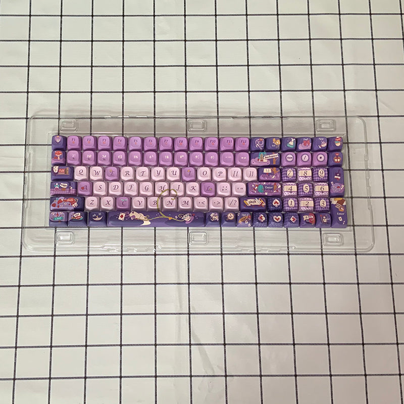 Original Theme keycaps voor mechanische toetsenborden (68/100) – hitte‑sublimatie
