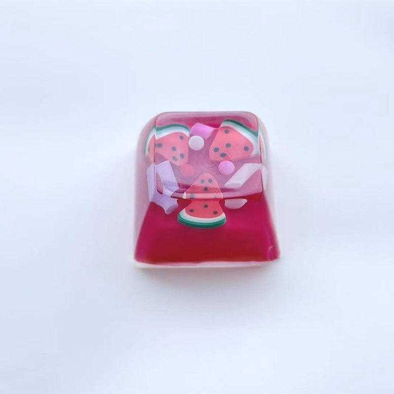 Gepersonaliseerde Fruitvormige Resin Keycap – Powcaps