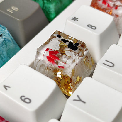 Gepersonaliseerde Resin Keycap (MX cross-axis) – Powcaps