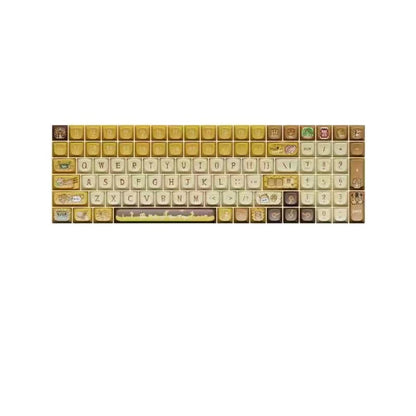 Original Theme keycaps voor mechanische toetsenborden (68/100) – hitte‑sublimatie