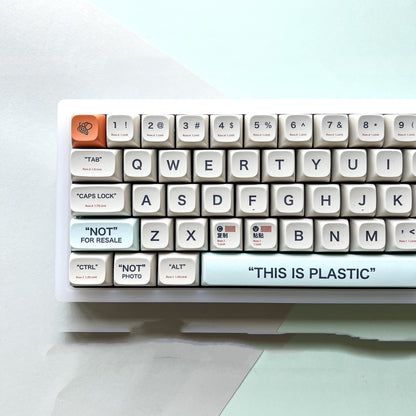 Plastic Keycaps XDA Height – 140‑delige PBT Dye‑Sub Set